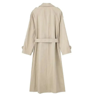 Casaco Longo Feminino Bege