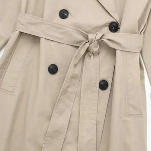 Casaco Longo Feminino Bege