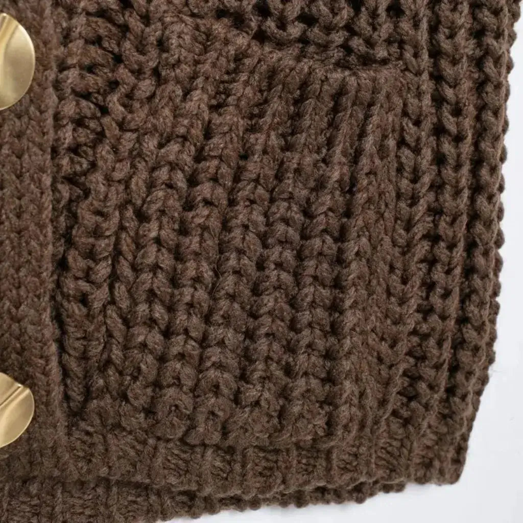 Colete Marrom Feminino