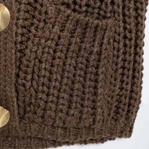 Colete Marrom Feminino