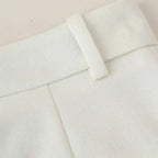 Conjunto Alfaiataria Colete Elegante Calça Pantalona