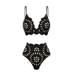 Conjunto Biquíni Hot Pants Saída de Praia Saia Longa