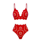 Conjunto Biquíni Hot Pants Saída de Praia Saia Longa