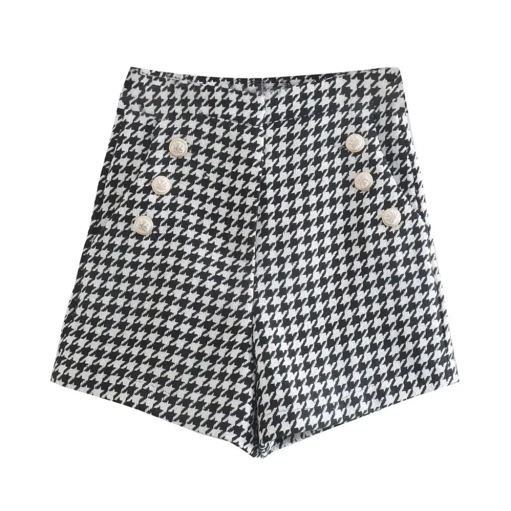 Conjunto Blazer Feminino Xadrez