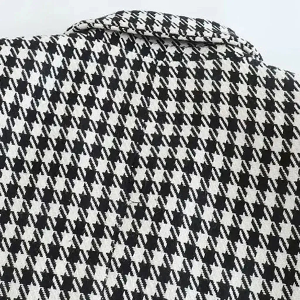 Conjunto Blazer Feminino Xadrez