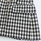 Conjunto Blazer Feminino Xadrez