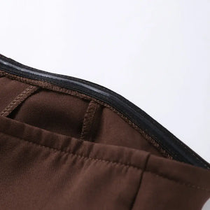 Conjunto Feminino Alfaiataria Marrom Modelo Mariane