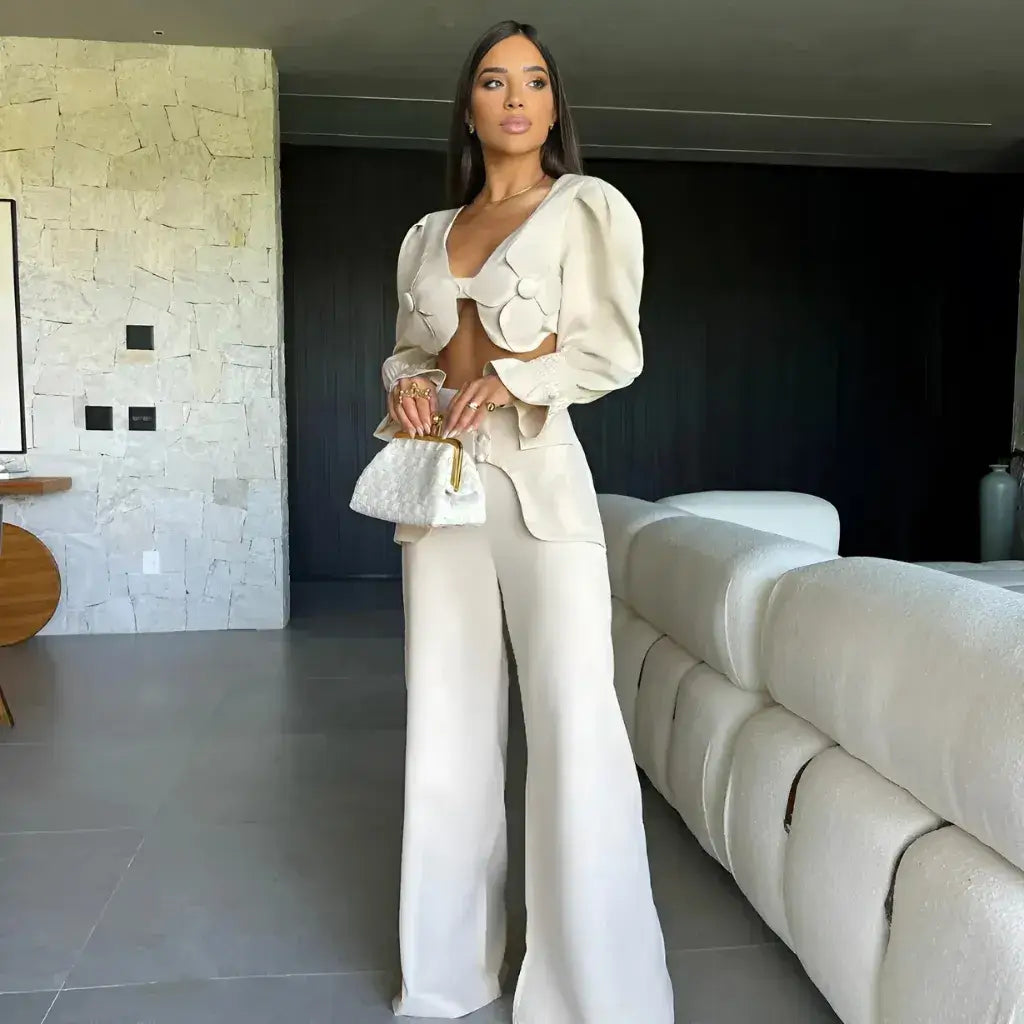 Conjunto Feminino Alfaiataria Social Samira