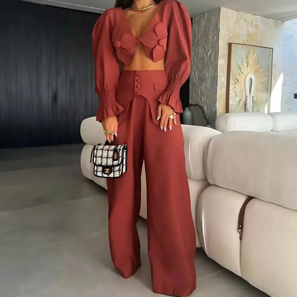 Conjunto Feminino Alfaiataria Social Samira