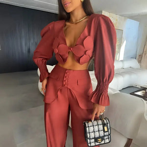 Conjunto Feminino Alfaiataria Social Samira