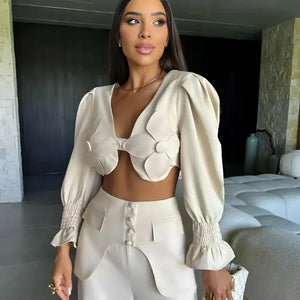 Conjunto Feminino Alfaiataria Social Samira