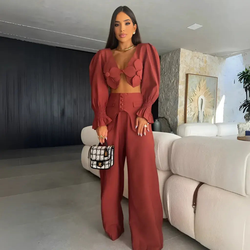 Conjunto Feminino Alfaiataria Social Samira