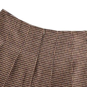 Conjunto Feminino Blazer Saia Xadrez