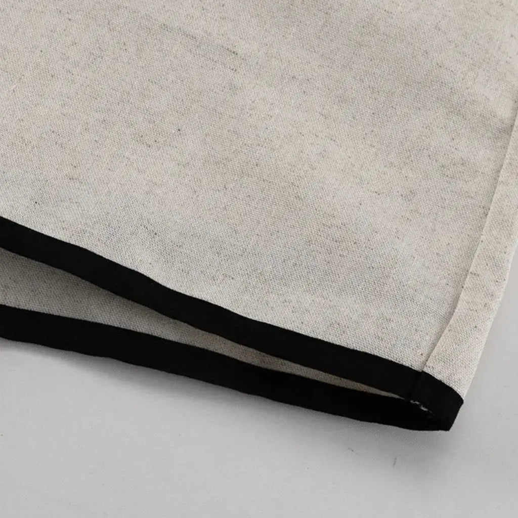 Conjunto Feminino com Short Saia e Colete Elegante