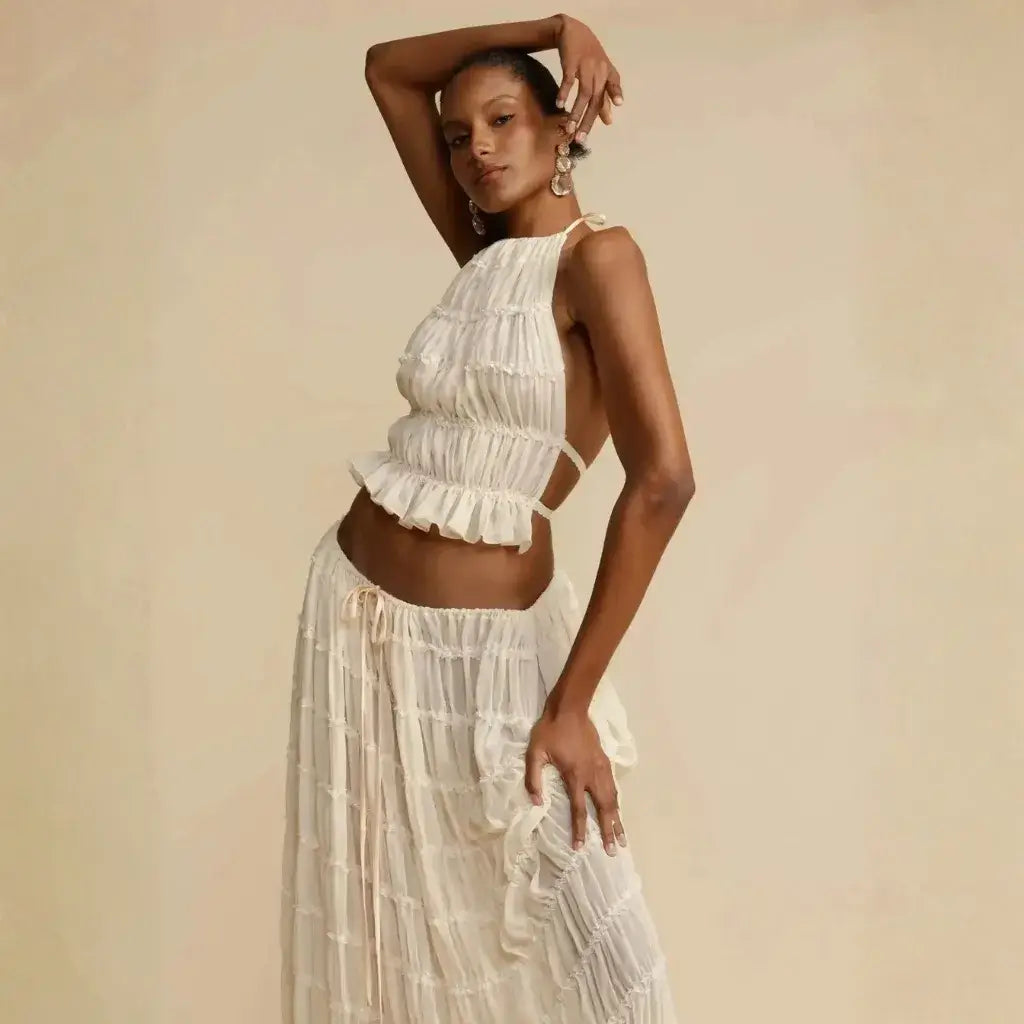 Conjunto Feminino Saia e Top