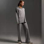 Conjunto de Frio Feminino de Malha