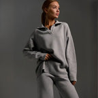 Conjunto de Frio Feminino de Malha