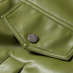 Jaqueta-Feminina-de-Couro-Attitude-Green