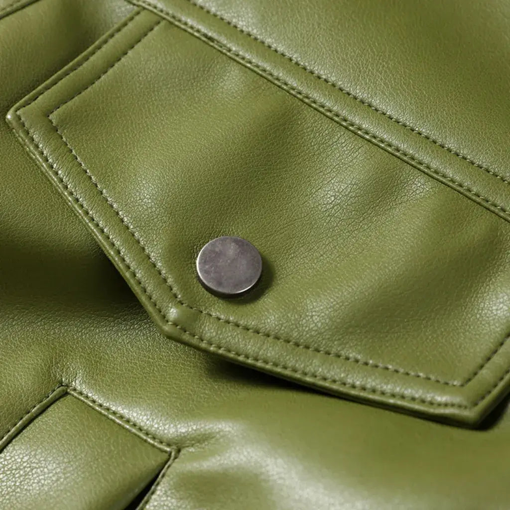 Jaqueta-Feminina-de-Couro-Attitude-Green