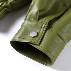 Jaqueta-Feminina-de-Couro-Attitude-Green