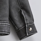 Jaqueta Oversized de Couro Feminina