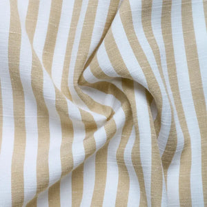 Macacão Curto Listrado Decote V sem Mangas