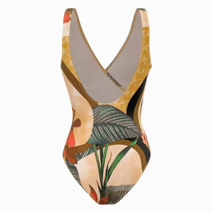 Maiô Estampado Feminino Bojo com Saida de Praia