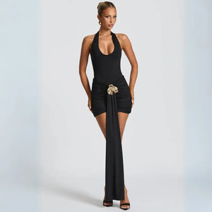 Maiô Feminino Frente Única com Saída de Praia Saia