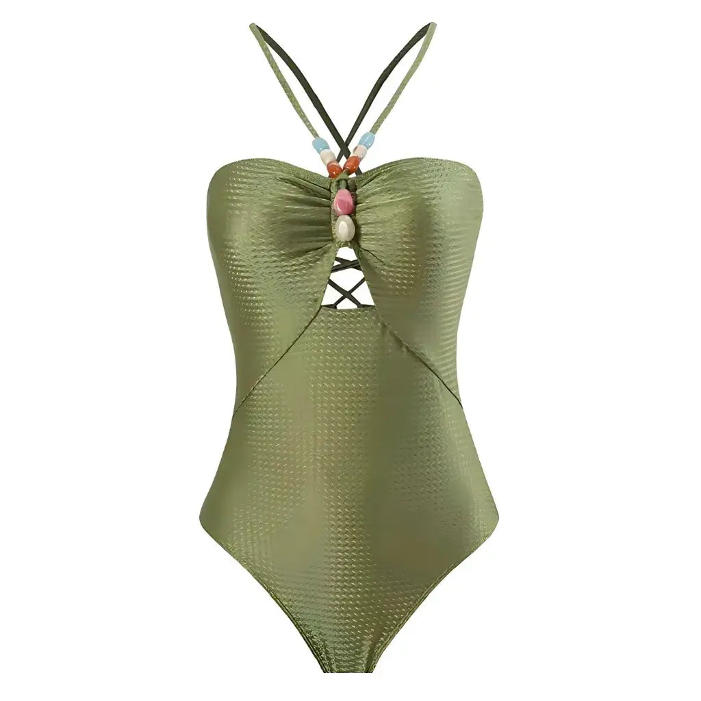 Maiô Feminino com Saída de Praia Longa Modelo Marbella