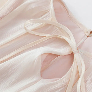 Vestido Boho Chic Babado Curto