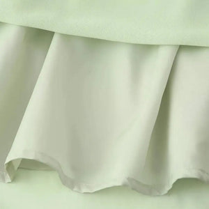 Vestido Boho Chic Curto com Babados Elegante