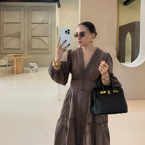 Vestido Boho Chic Longo Feminino Elegante Casual