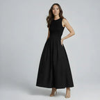 Vestido Casual Básico Longo Feminino