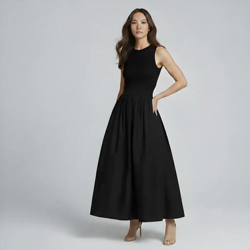 Vestido Casual Básico Longo Feminino