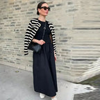 Vestido Casual Básico Longo Feminino