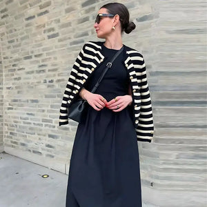 Vestido Casual Básico Longo Feminino