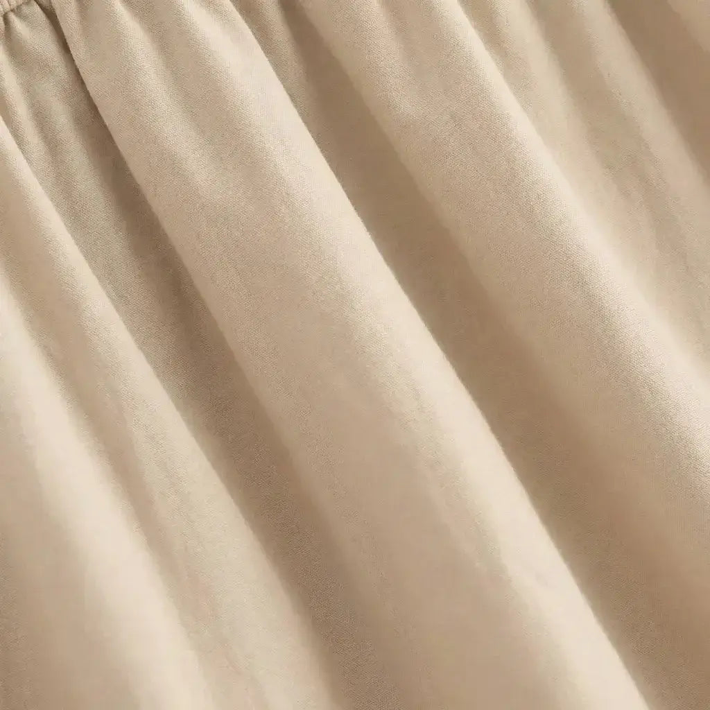 Vestido Casual Básico Longo Feminino