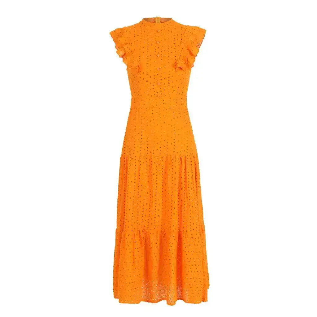 Vestido Feminino Longo Elegante Serena
