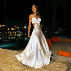 Vestido-Longo-Branco-Cetim-Modelo-Lady