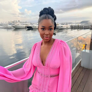 Vestido Longo Fluido Boho Chic com Babados Elegantes