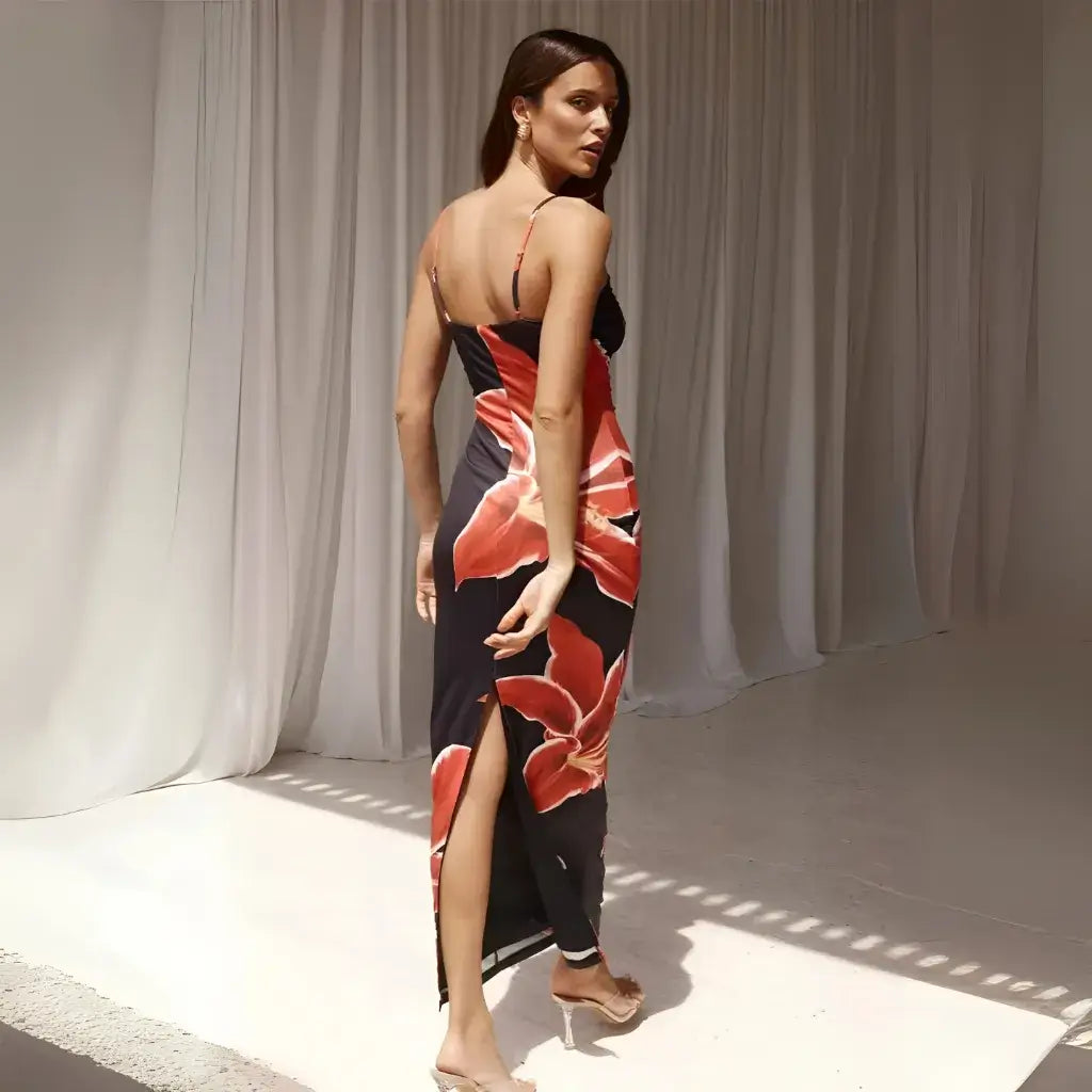 Vestido-Longo-Preto-Modelo-Flora