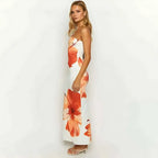 Vestido Longo Tomara que Caia Estampado Floral