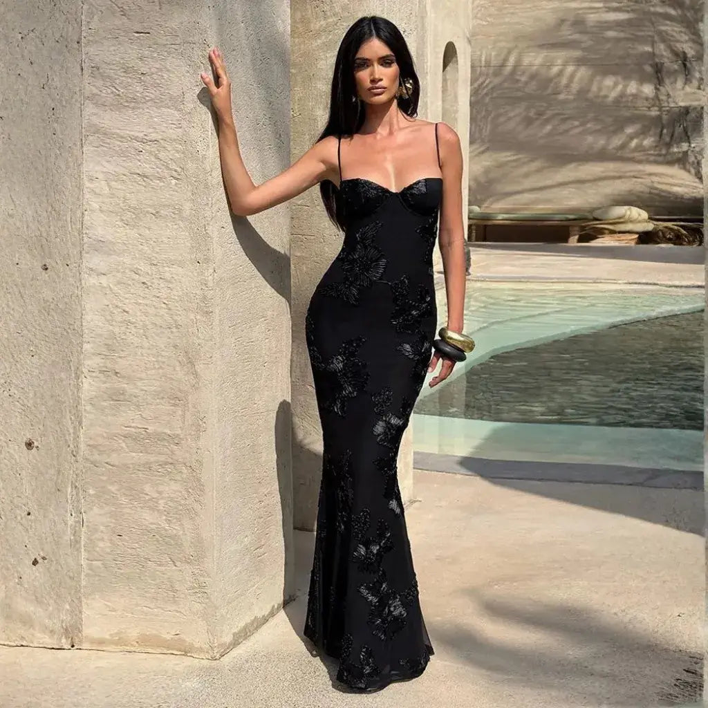 Vestido Longo Preto