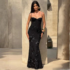 Vestido Longo Preto de Festa