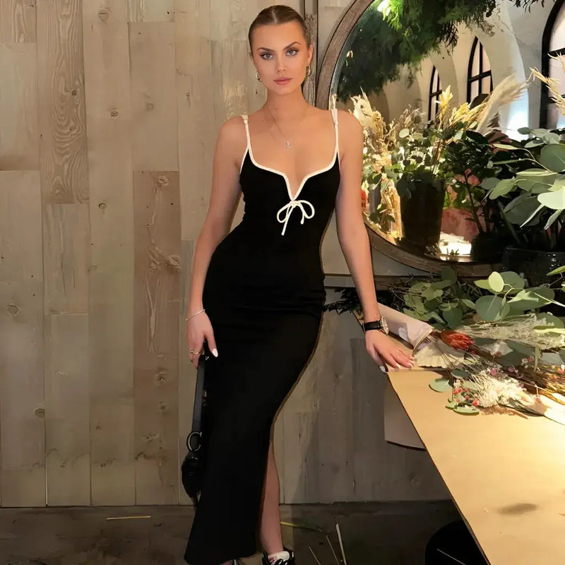 Vestido Midi Preto Thalita