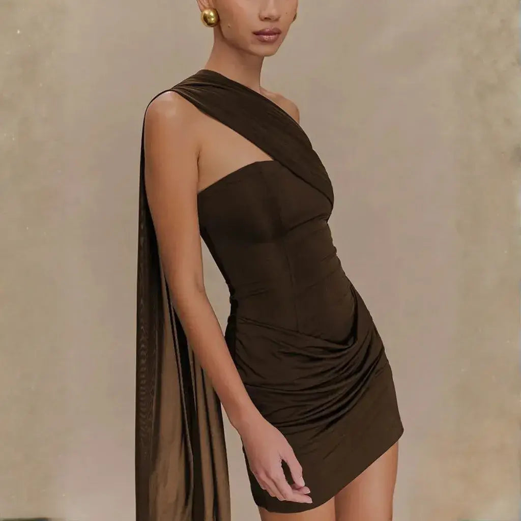 Vestido Tomara que Caia Curto Feminino de Festa