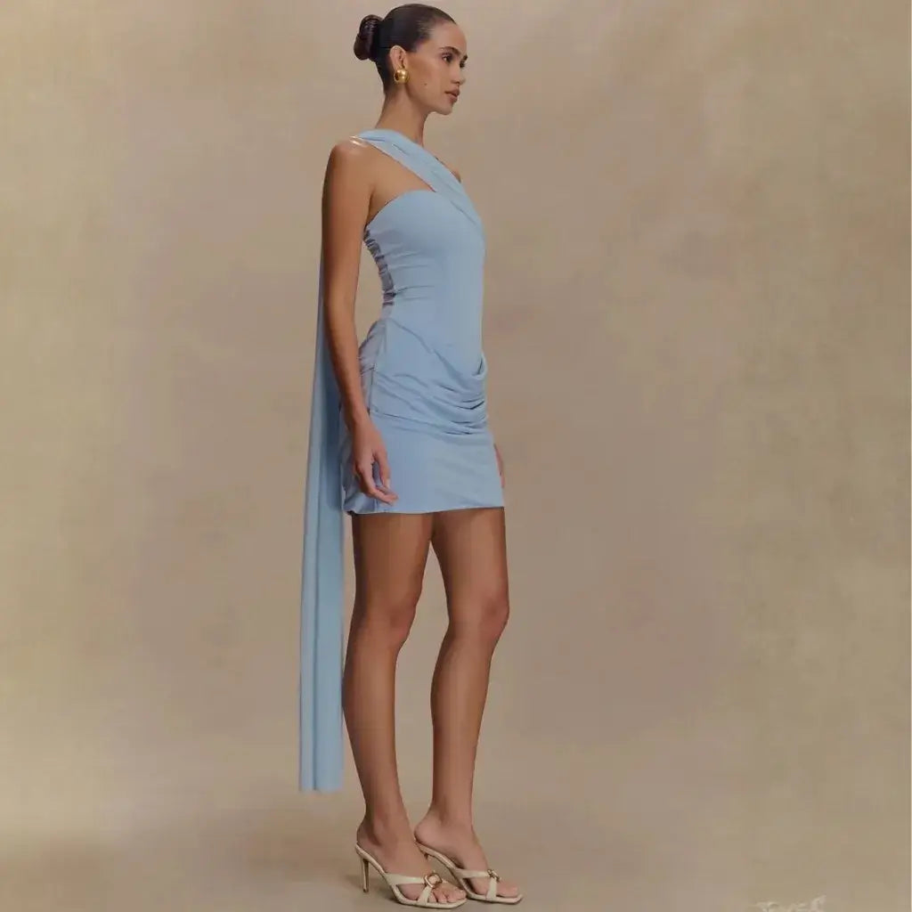 Vestido Tomara que Caia Curto Feminino de Festa