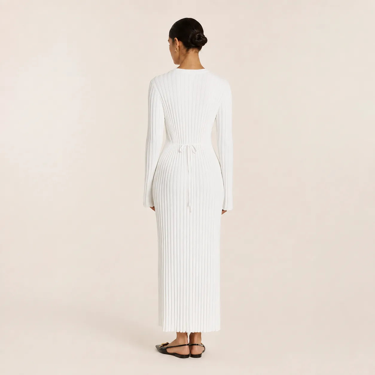 Vestido Feminino Longo Tricô Elegante – Olga