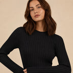 Vestido Feminino Longo Tricô Elegante – Olga