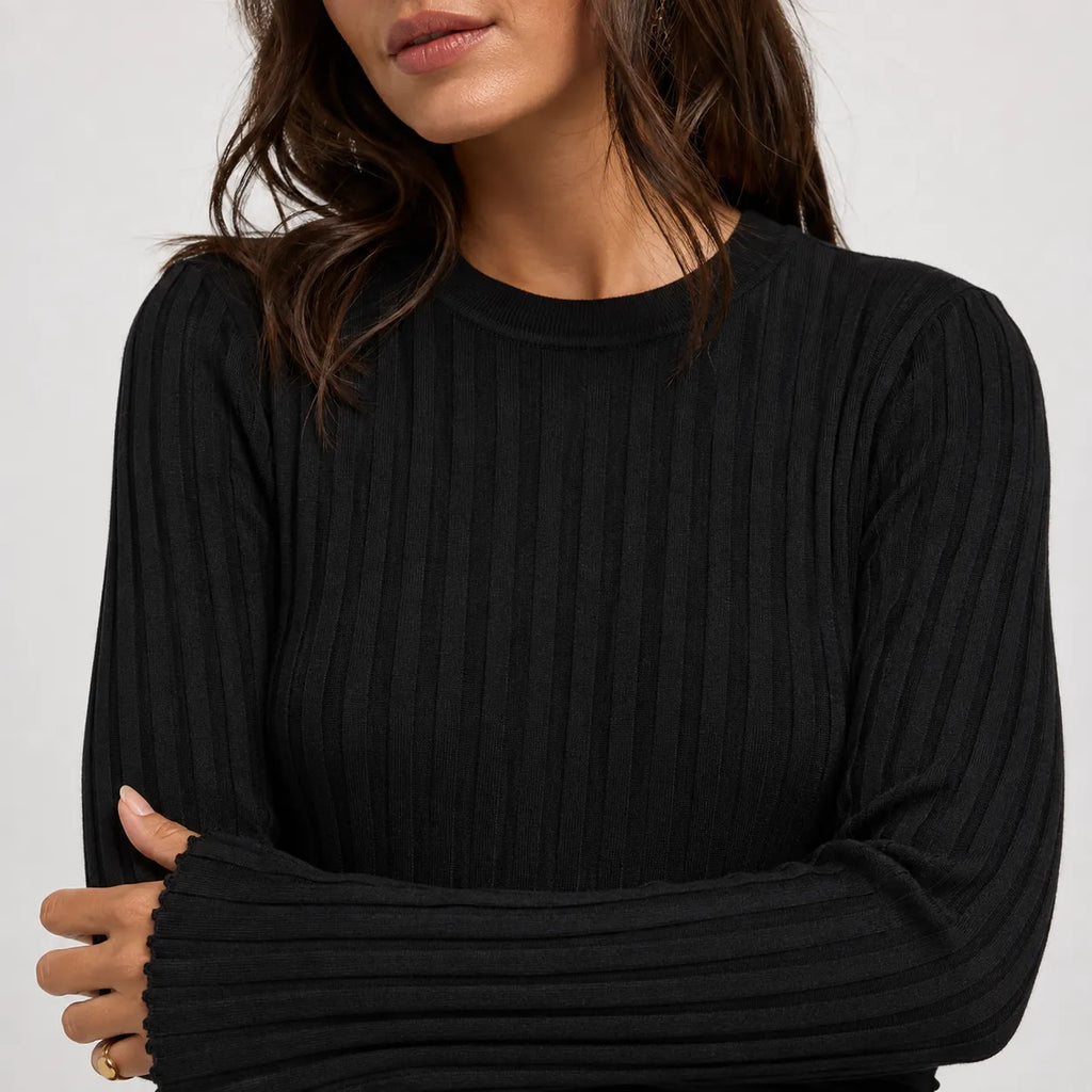 Vestido Feminino Longo Tricô Elegante – Olga